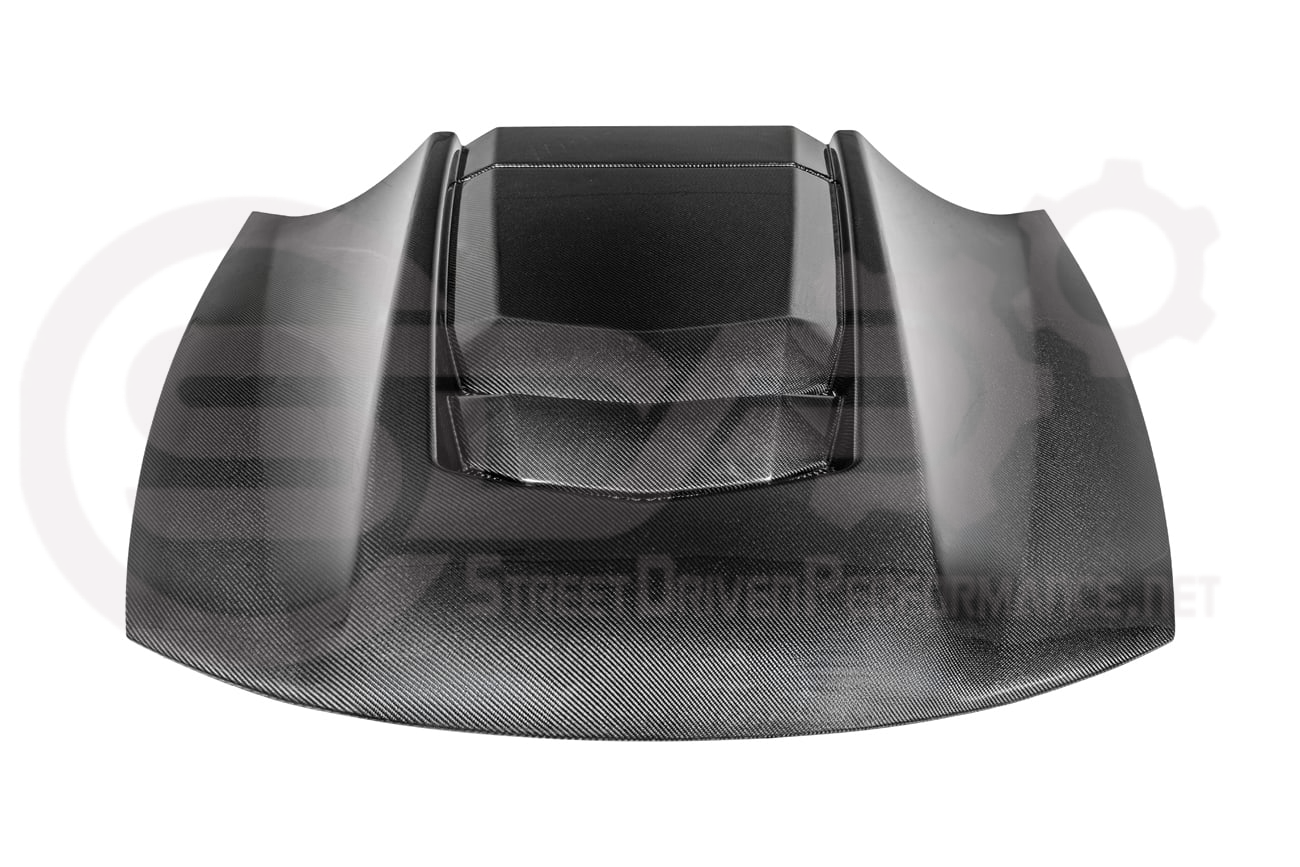 2004-2006 PONTIAC GTO | ZR1 STYLE CARBON FIBER FRONT VENTED COWL HOOD